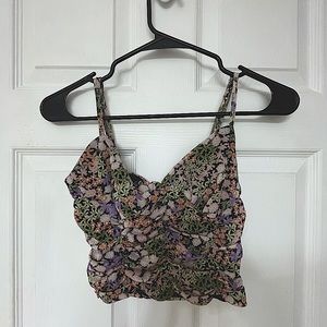 Crop top shirt! perfect style with jeans or cardigan:)